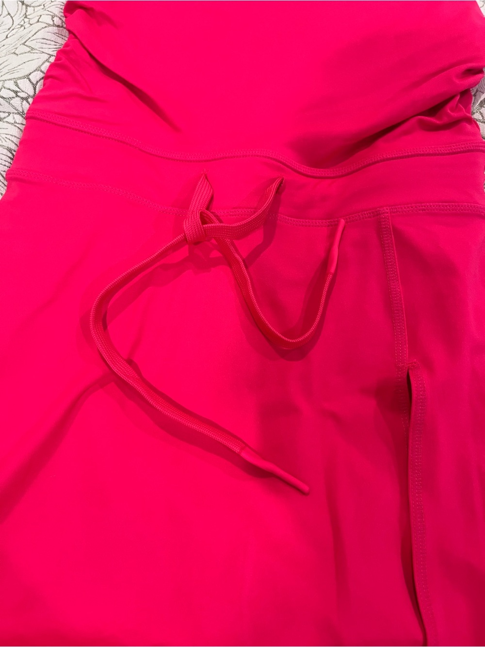 FP Movement by Free People Bright Pink Sleeveless Fit-and-Flare Dress - Picture 7 of 12